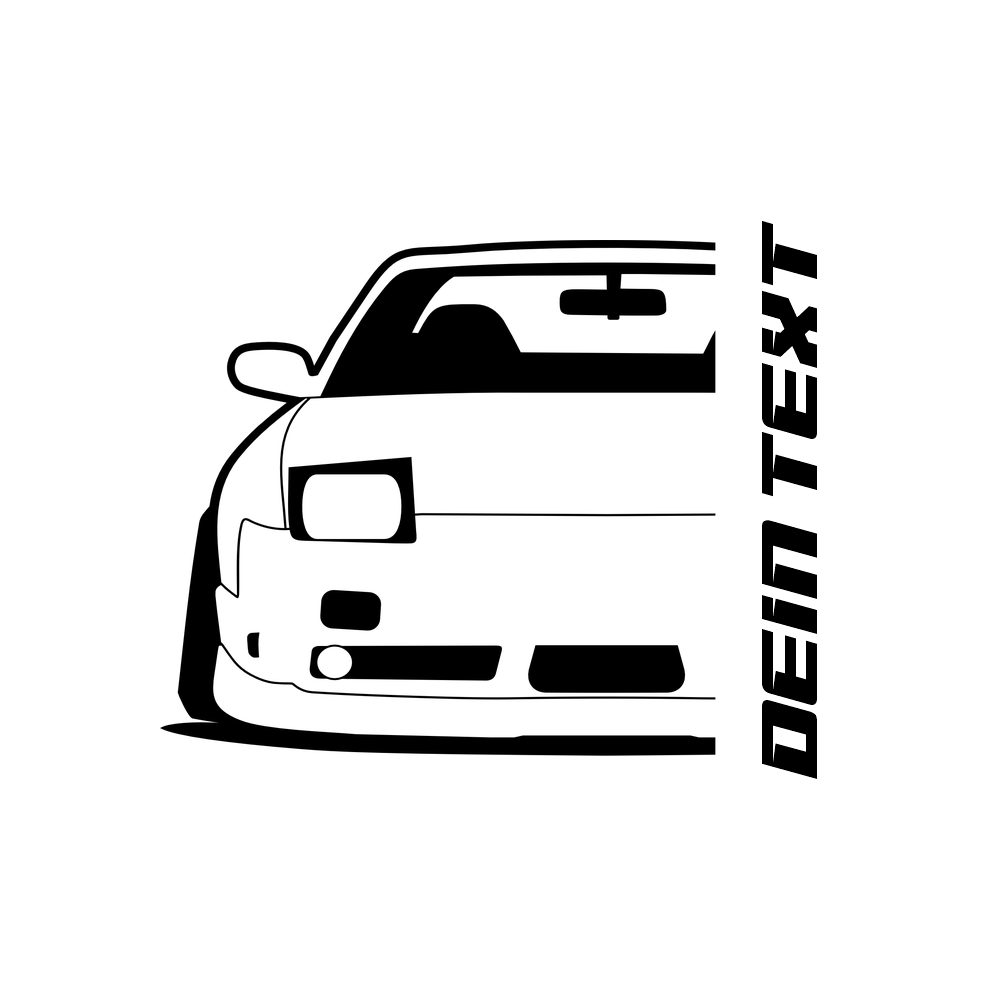 Nissan Silvia S13 240SX MY 1988 – customizable Shirts & Hoodies