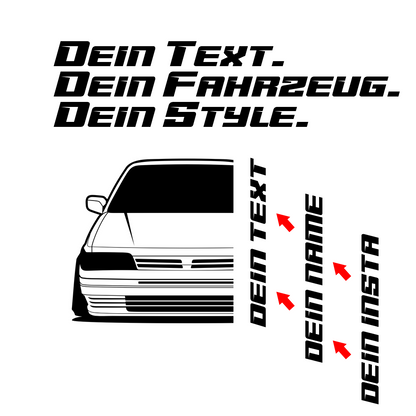 1990 Nissan Sunny N13 – customizable Shirts & Hoodies