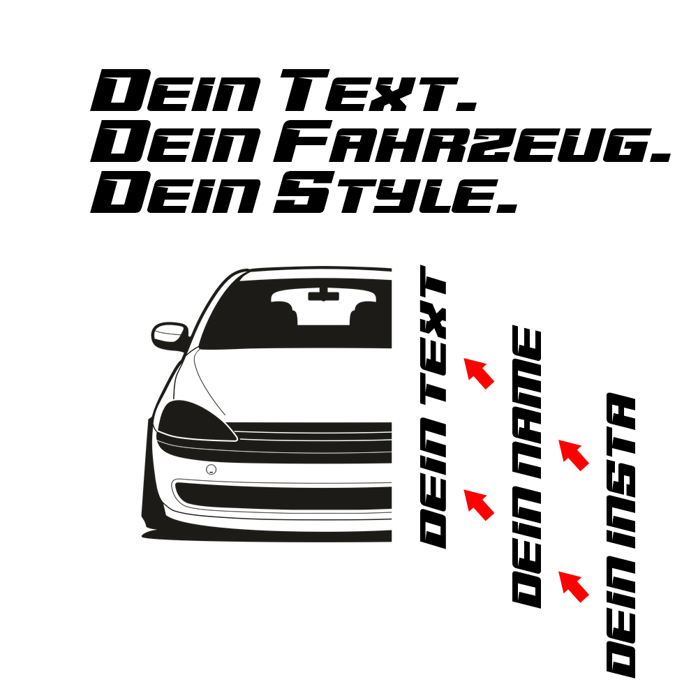 Opel Corsa C MY 2000 – customizable Shirts & Hoodies