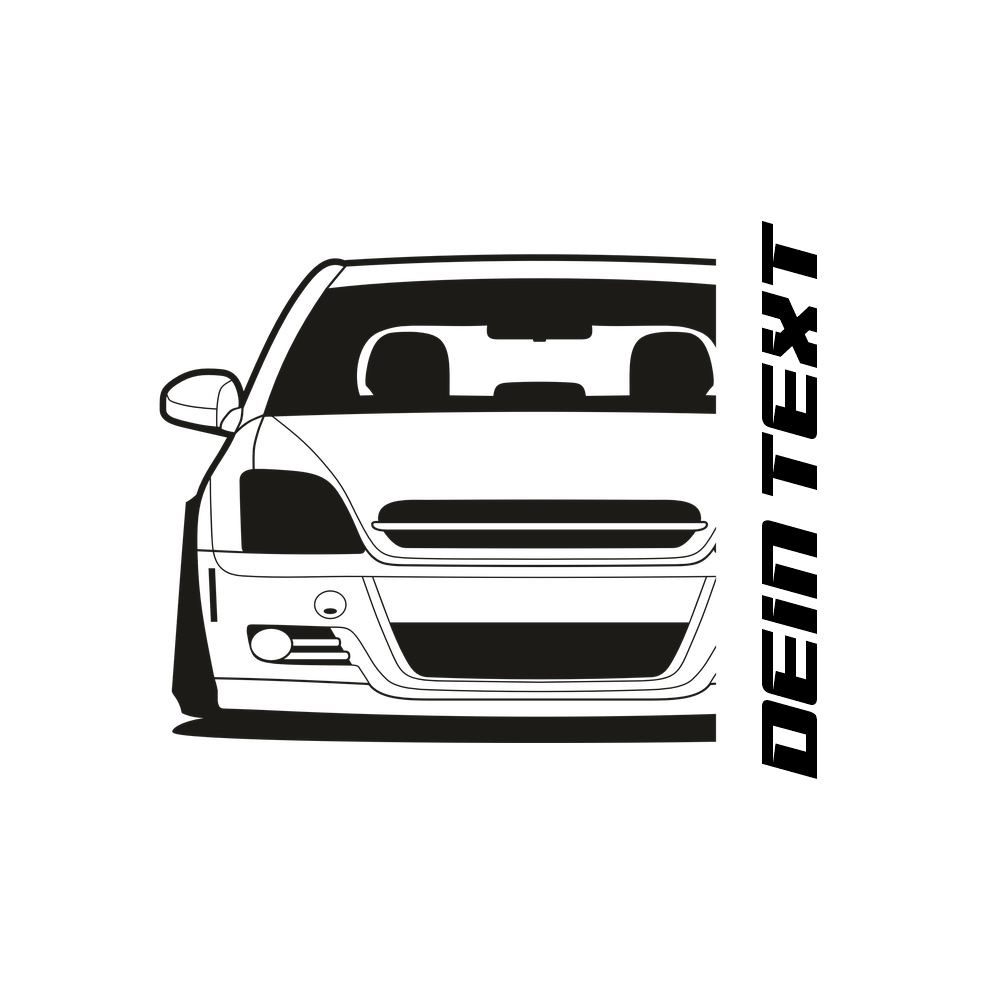 Opel Vectra C MY 2002 – customizable Shirts & Hoodies