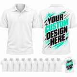 Custom Event Poloshirts – 10er Paket