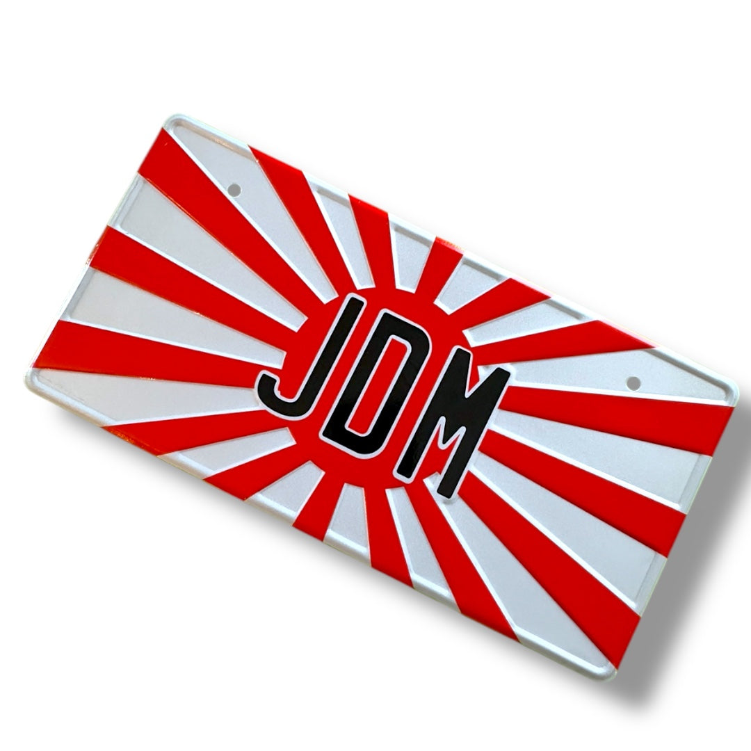 Rising Sun JDM License Plate 1
