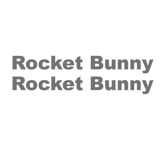 Rocket Bunny 17 cm Sticker
