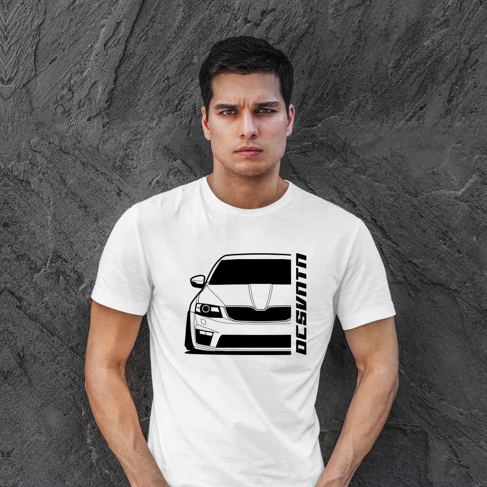 Skoda Octavia RS III BJ 2012 – personalisierbares Shirt & Hoodie