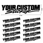 Custom Event Folienaufkleber – Dein Wunschsticker