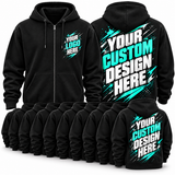 Custom Event Hoodie Jackets – 10er Paket