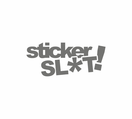 Sticker slut small