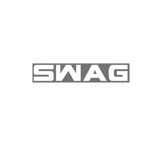 Swag modern – 12 cm Autofolie Sticker