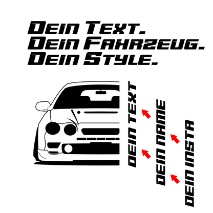 Toyota Celica T20 BJ 1995 – personalisierbares Shirt & Hoodie
