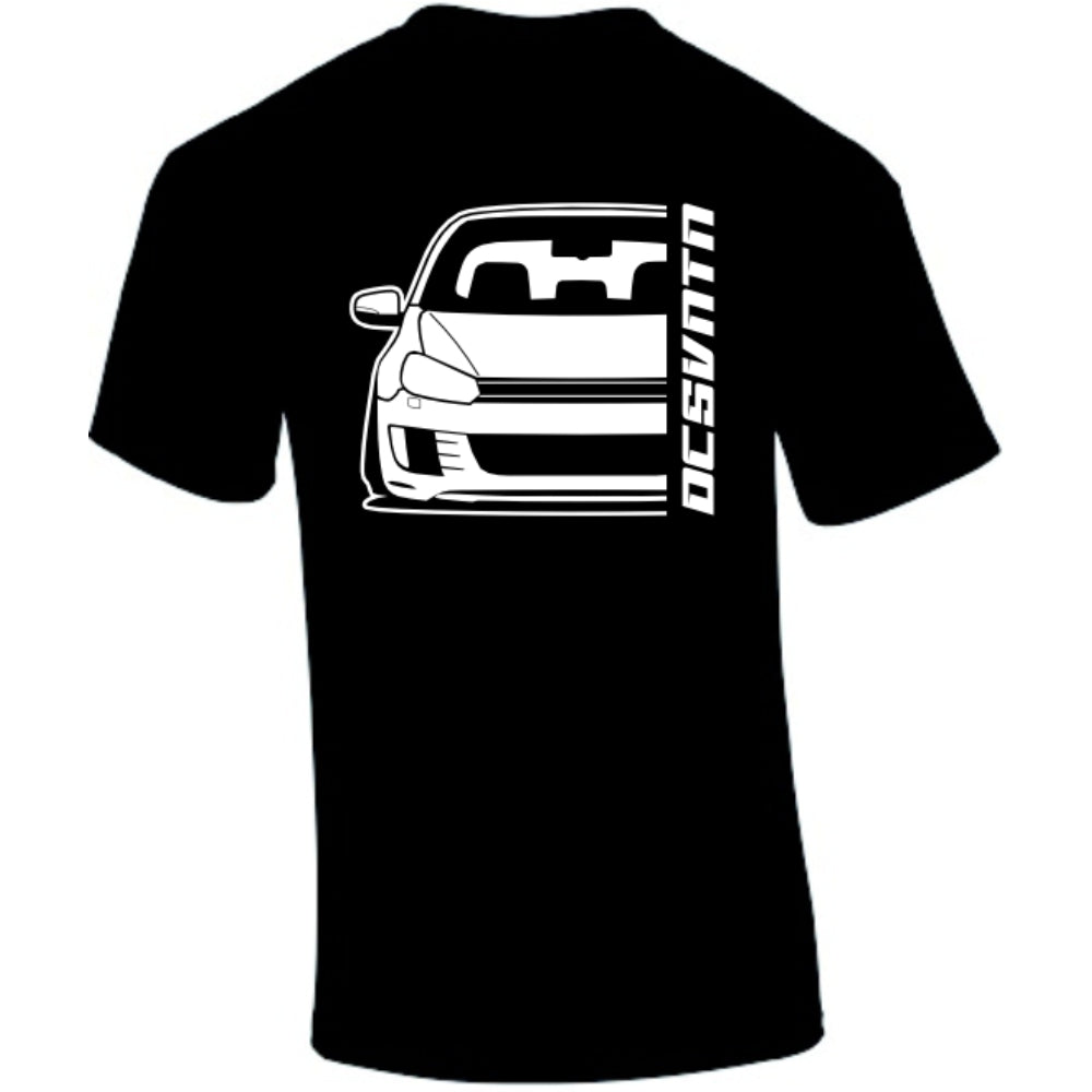 VW Golf MK6 GTI MY 2008 – customizable Shirts & Hoodies