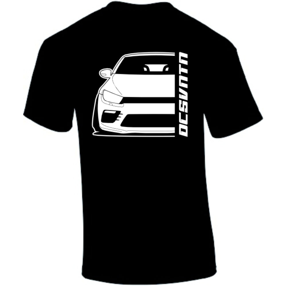 VW Scirocco R MK3 Facelift 2014 – customizable Shirts & Hoodies