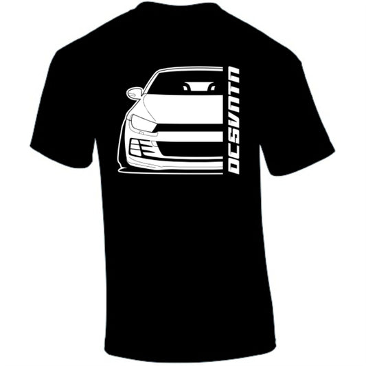 VW Scirocco R-Line Facelift 2014 – customizable Shirts & Hoodies