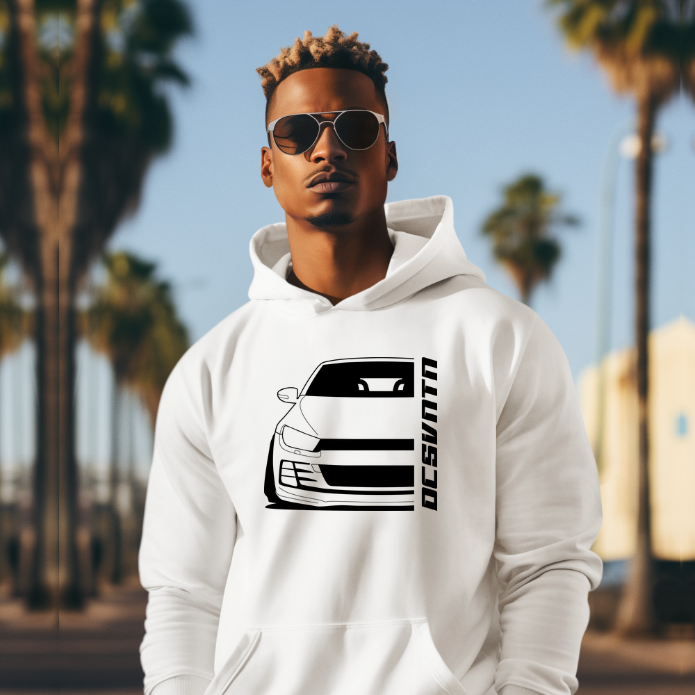 VW Scirocco R-Line FL BJ 2014 – personalisierbares Shirt & Hoodie