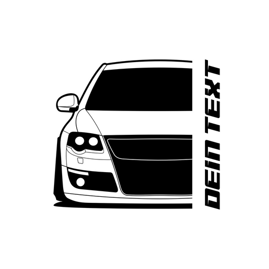 VW Passat B6 3C BJ 2005 – personalisierbares Shirt & Hoodie