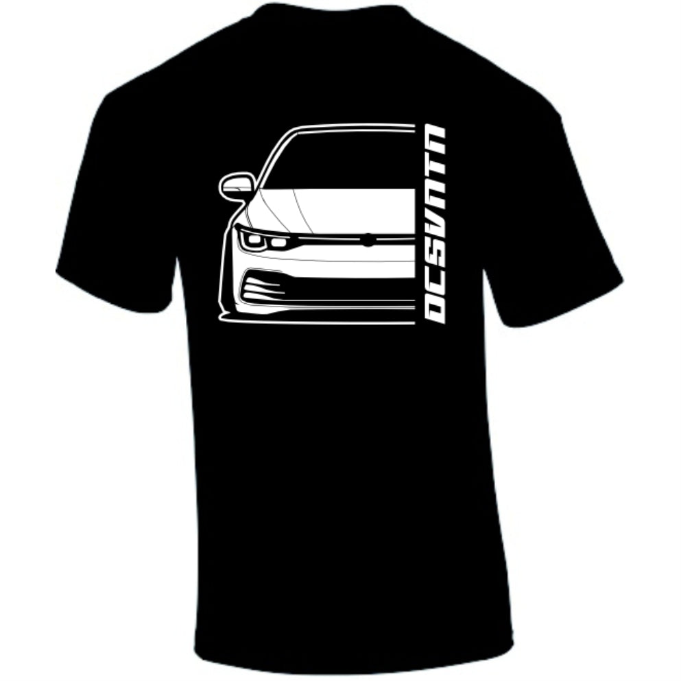 VW Golf Mk8 MY 2019 – customizable Shirts & Hoodies