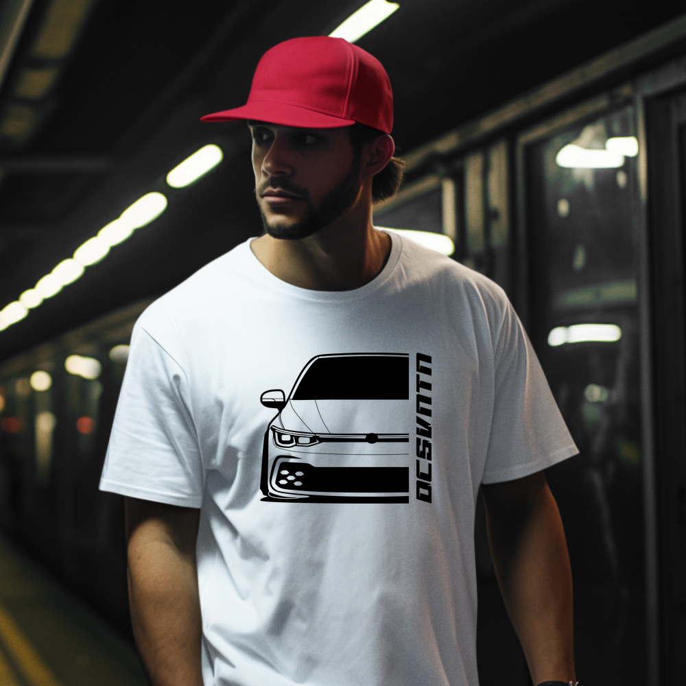 VW Golf GTI MK8 MY 2020 – customizable Shirts & Hoodies