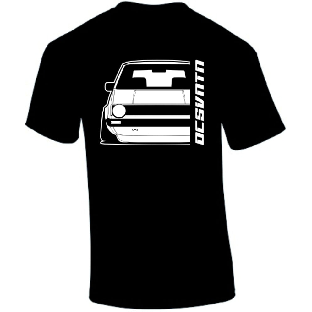 VW Golf GTI MK1 BJ 1976 – personalisierbares Shirt & Hoodie