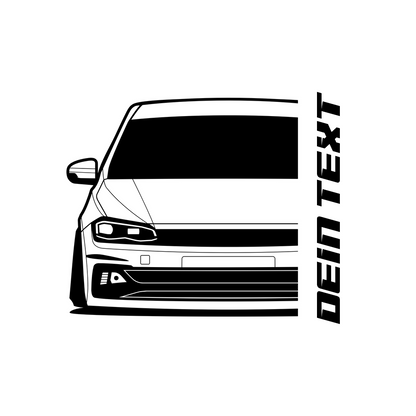VW Polo GTI 2G MK6 MY 2019 – customizable Shirts & Hoodies