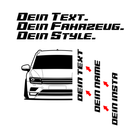 VW Tiguan II MY 2016 – customizable Shirts & Hoodies