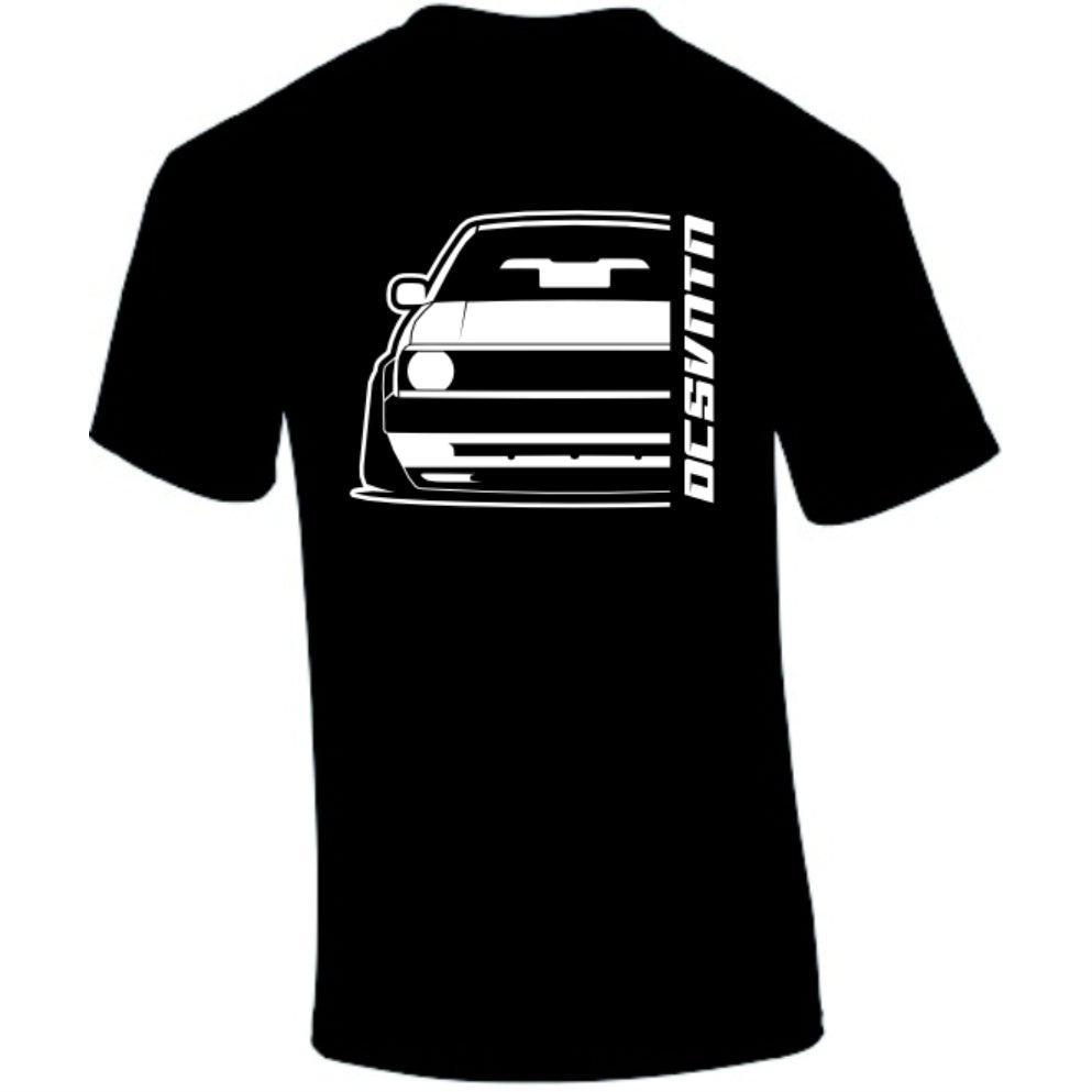 VW Golf MK2 GL Clean BJ 1983 – personalisierbares Shirt & Hoodie