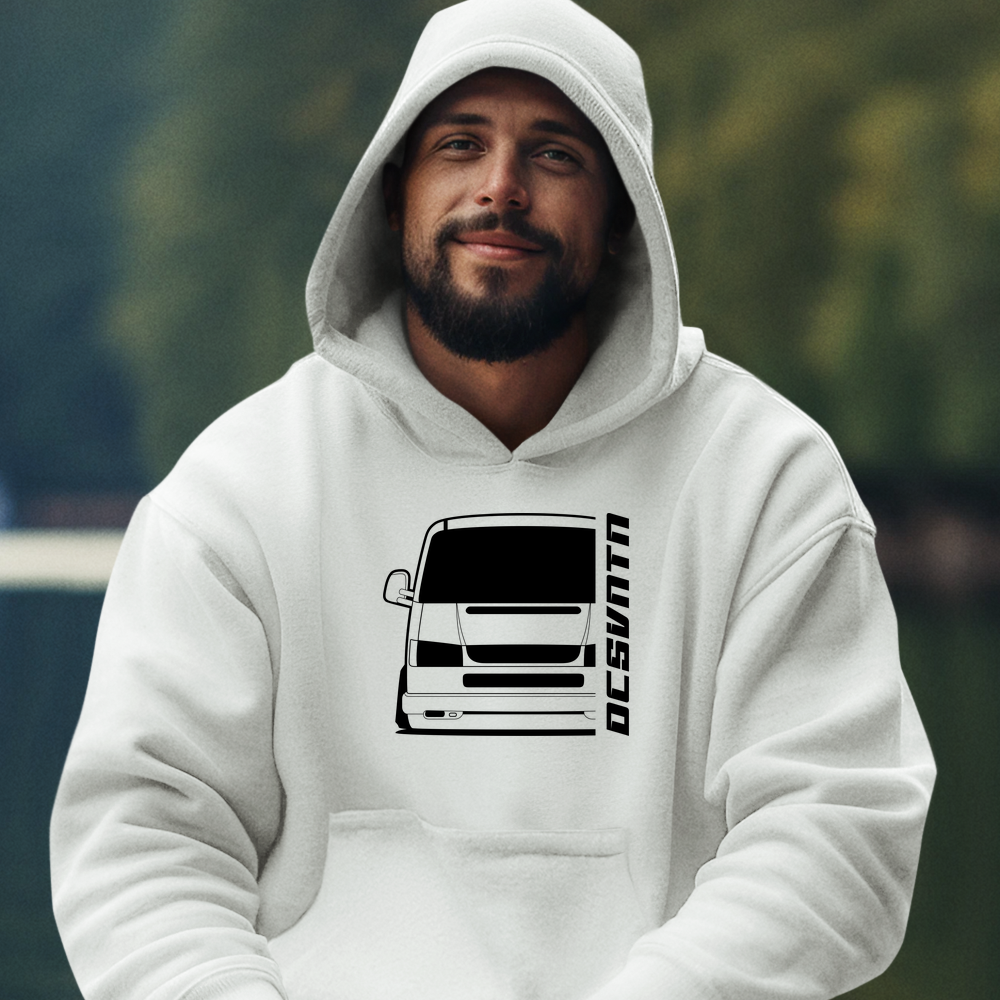 VW Multivan T4 7D FL BJ 1996 – personalisierbares Shirt & Hoodie