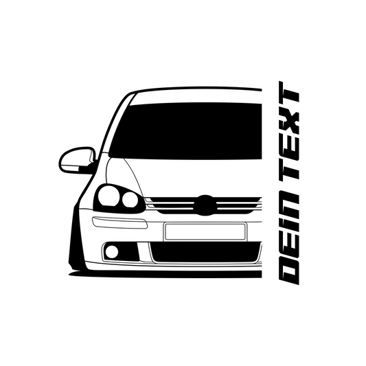 VW Golf V 1J BJ 2004 – personalisierbares Shirt & Hoodie
