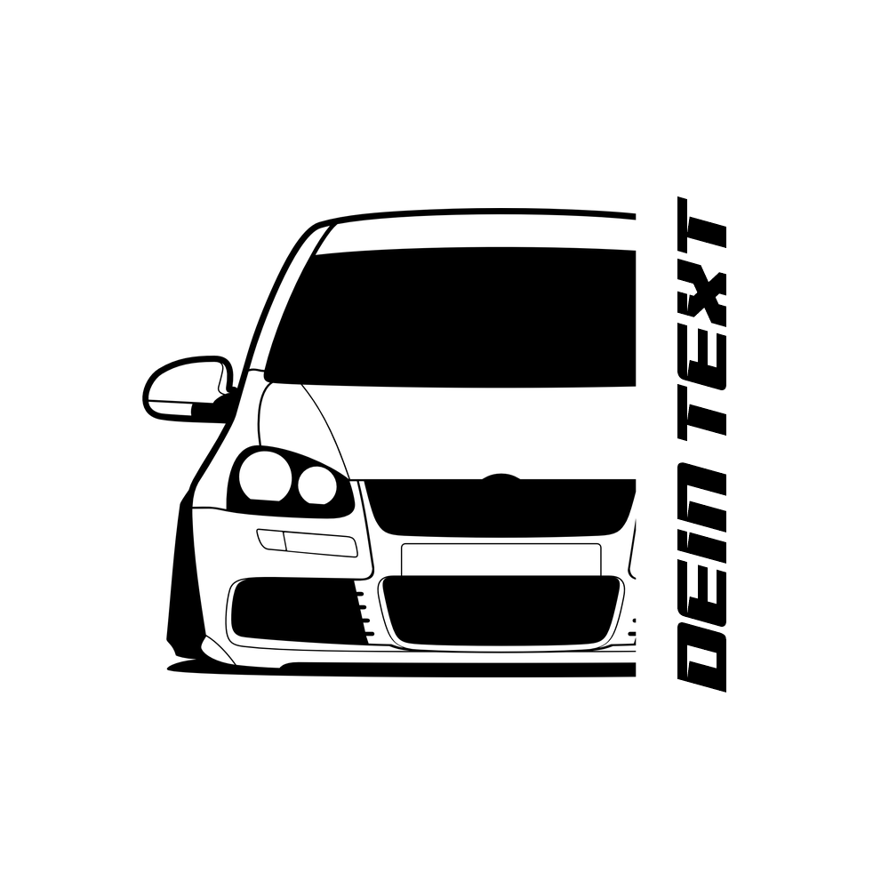 VW Golf V R32 1J MY 2005 – customizable Shirts & Hoodies
