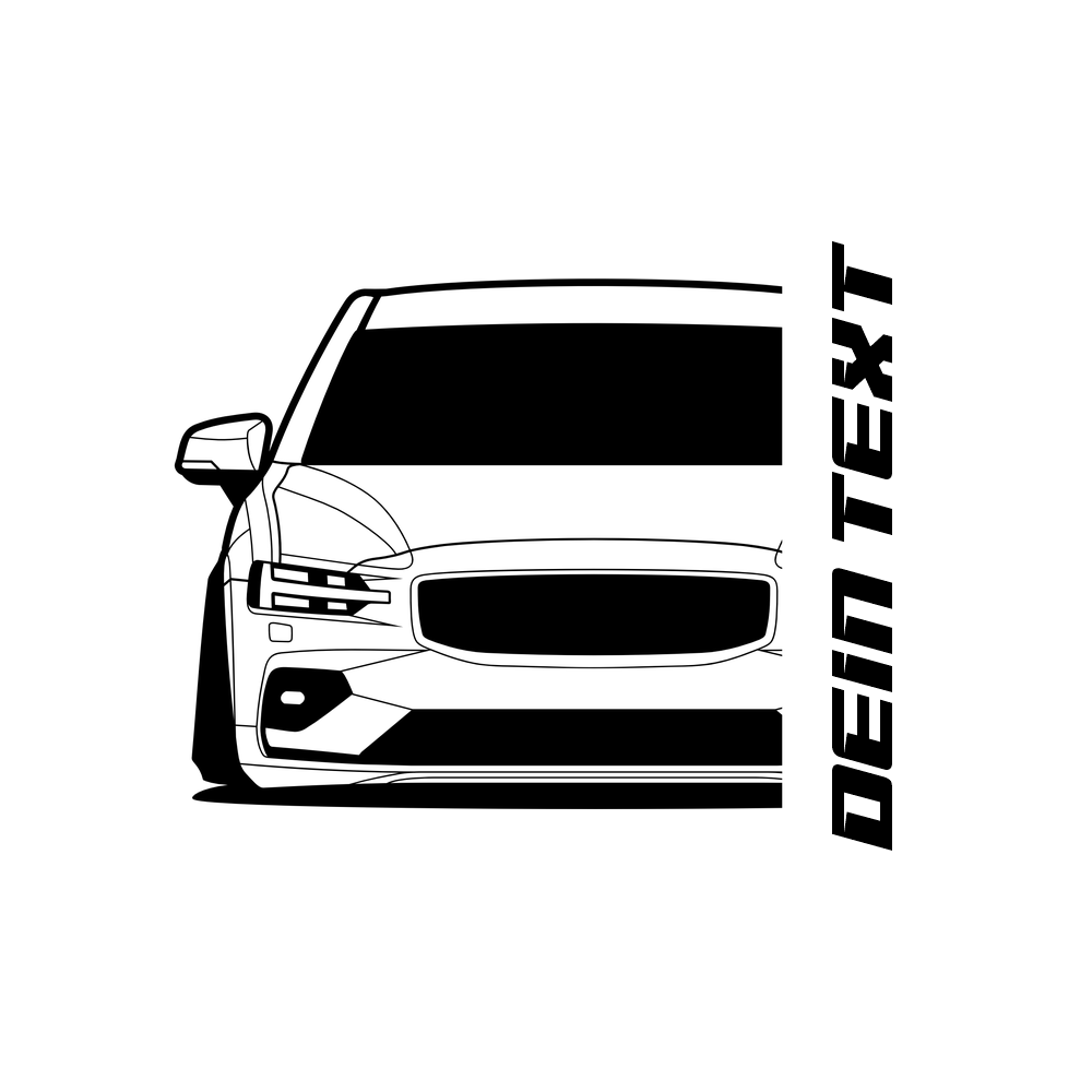 Volvo S60 Sedan MY 2019 – Customizable Shirts & Hoodies