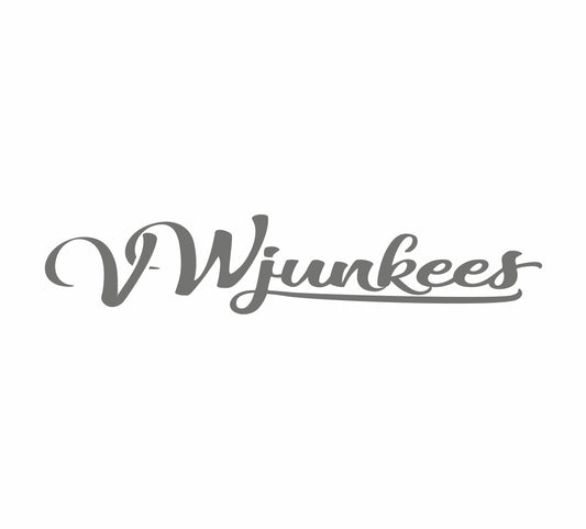 VW Junkees wss – 17 cm Autofolie Sticker