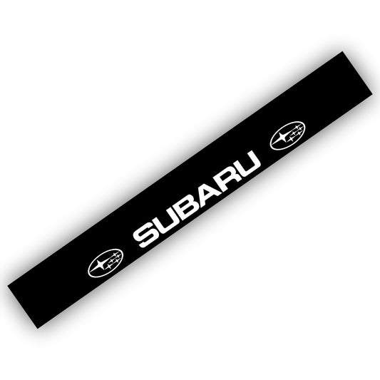 Subaru Banner Schwarz W-003B