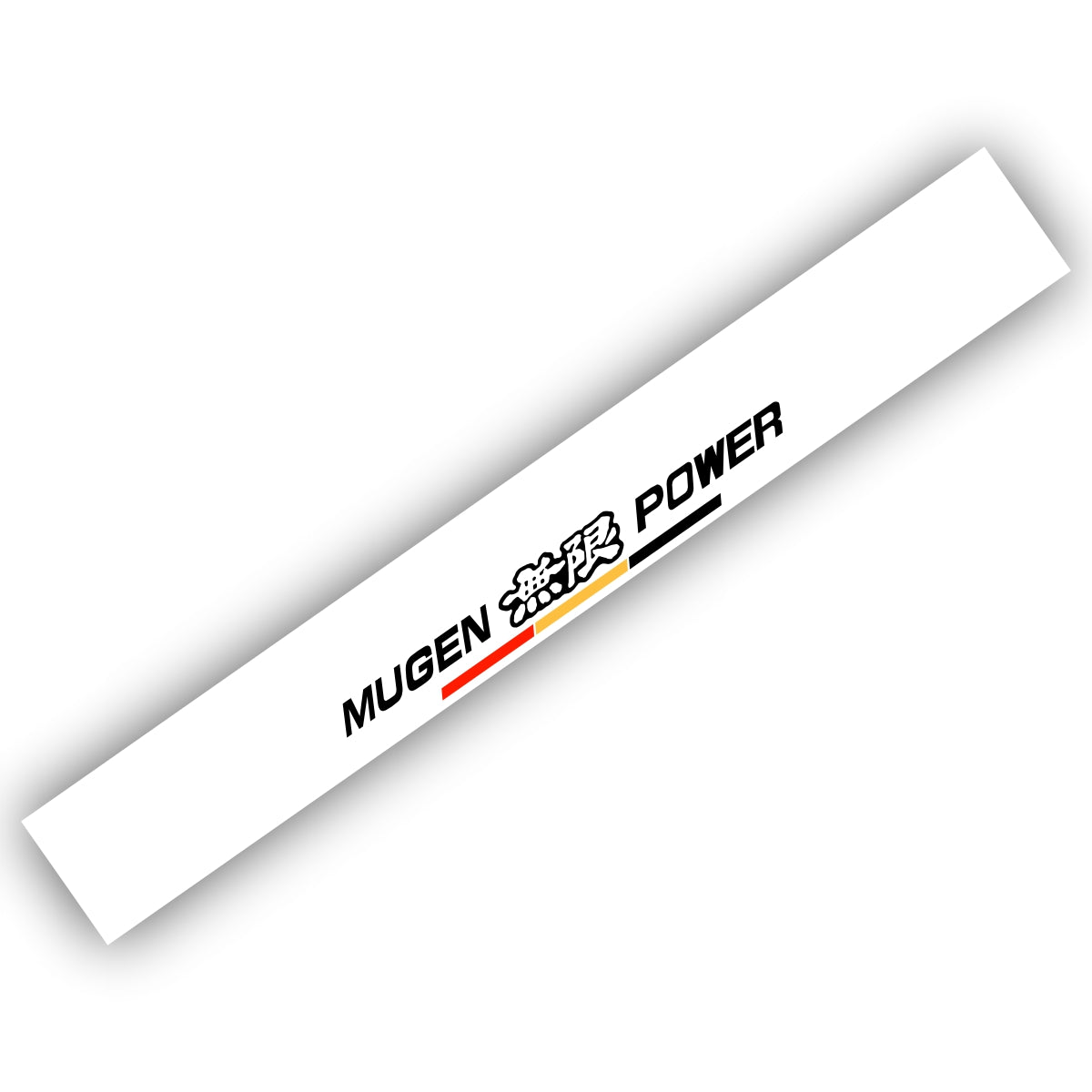 Mugen Power Banner Weiß W-011W
