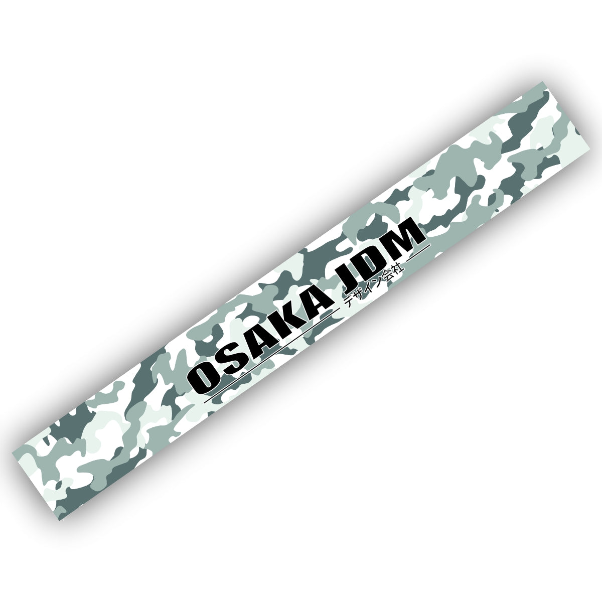 Osaka Kanjo Camo Banner W-014