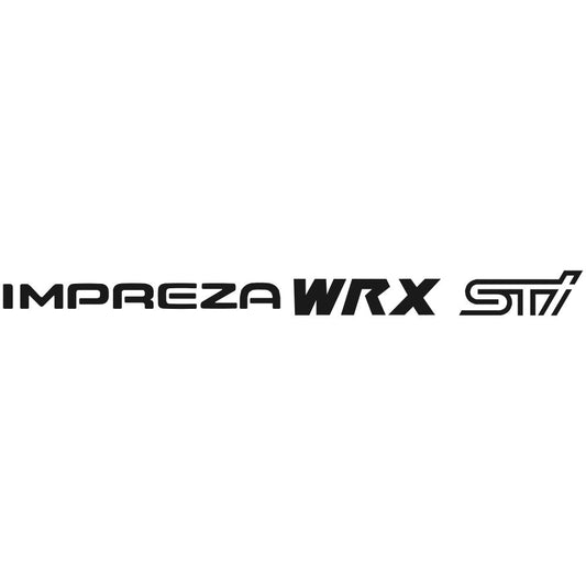 45 cm Sticker Impreza Wrx Sti