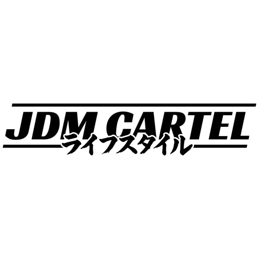 W-122 JDM Cartel S-W – Weiß/Schwarz