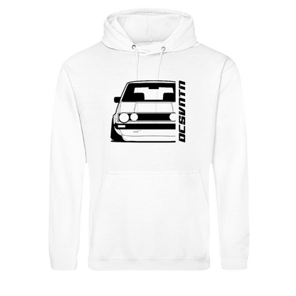 VW Golf GTI MK1 Doppelscheinwerfer BJ 1976 – personalisierbares Shirt & Hoodie