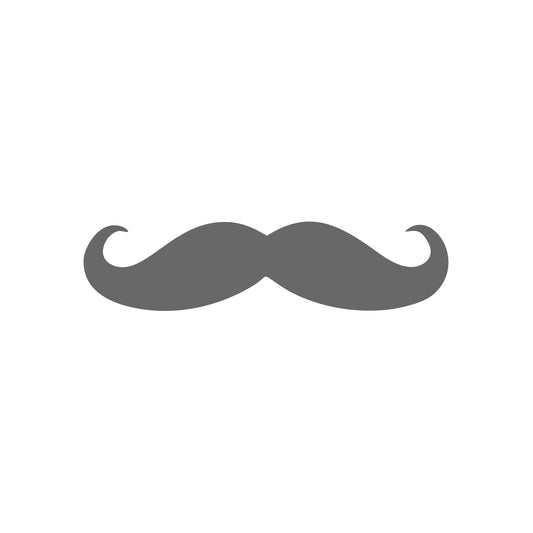 Cruising Mustache Drift Bart – 12 cm Autofolie Sticker