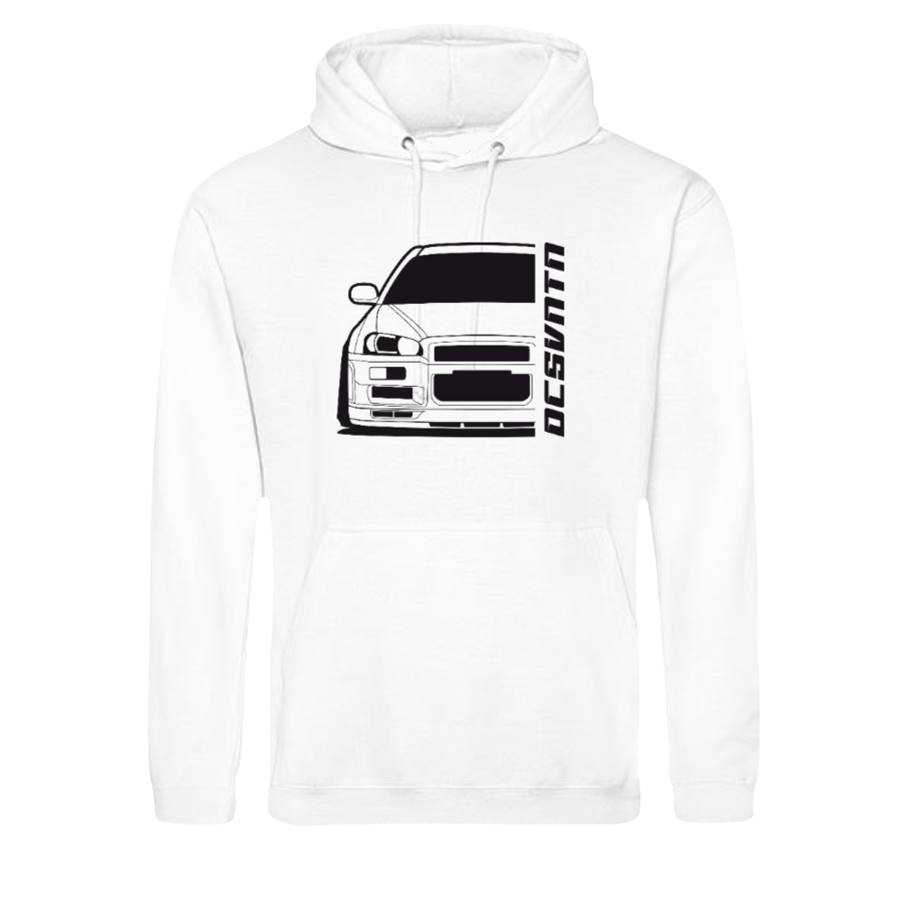 Nissan Skyline R34 GTR MY 1999 – customizable Shirts & Hoodies