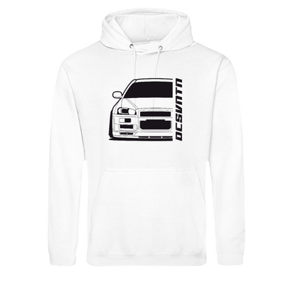 Nissan Skyline R34 GTR MY 1999 – customizable Shirts & Hoodies