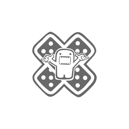domu kun aloa pflaster kreuz Sticker
