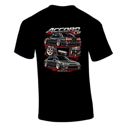 CP-256 Accord Collage Grey slammed T-Shirt Schwarz