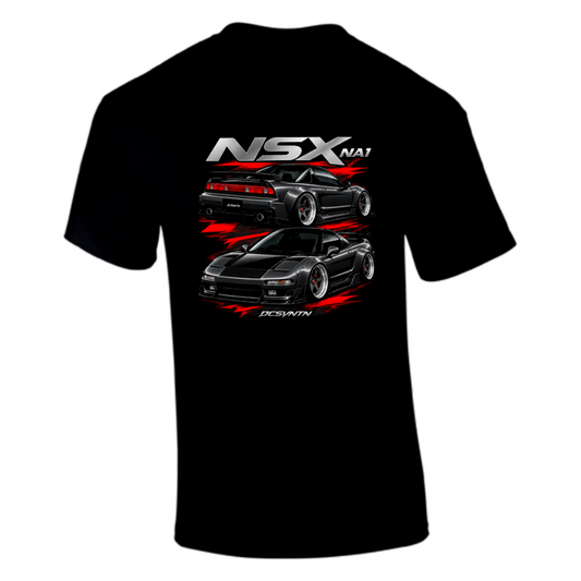 CP-252 Honda NSX NA Grex Widebody T-Shirt Schwarz