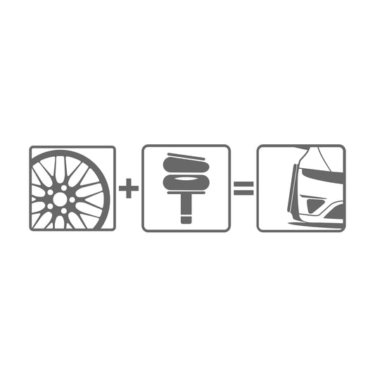Felgen (Plus) Airride (Gleich) Stance Sticker