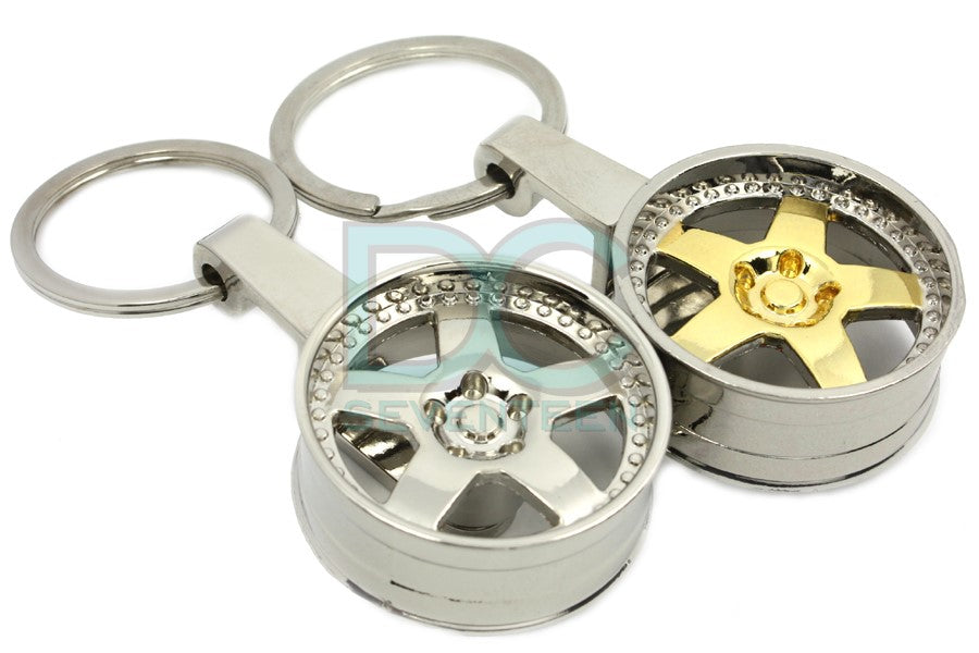 5 Speichen Felge Gold Chrome