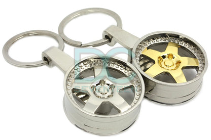 5 Speichen Felge Gold Chrome