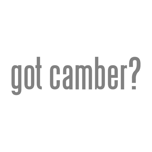 got camber – 15cm Autofolie Sticker