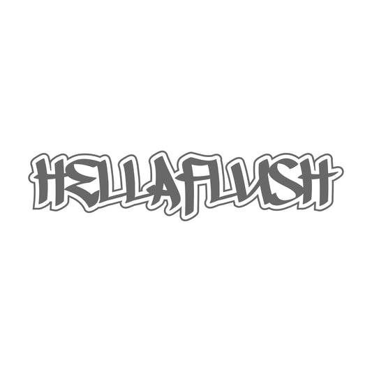 Hellaflush Outline Sticker