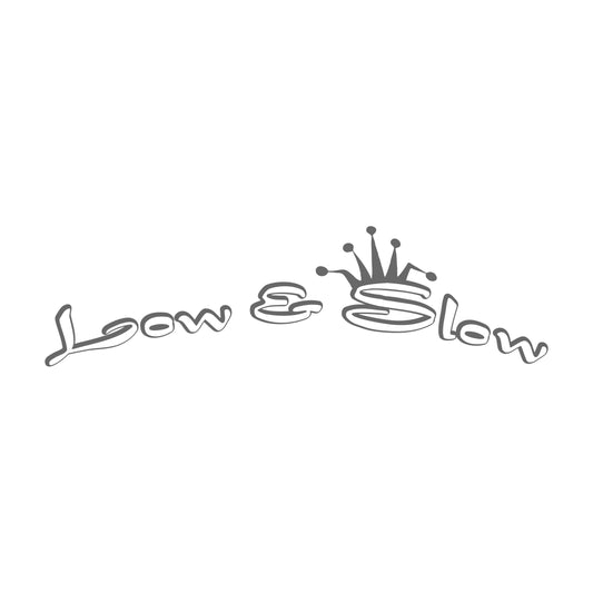 Low And Slow Krone Sticker