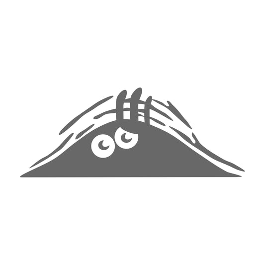 Monster Auspuff 17 cm Sticker