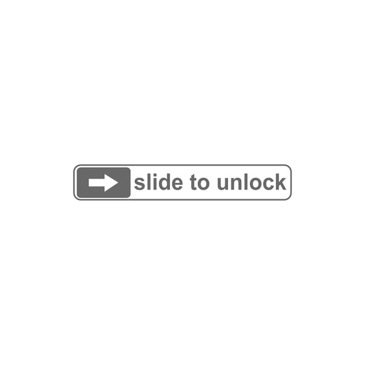 Slide to Unlock Sticker
