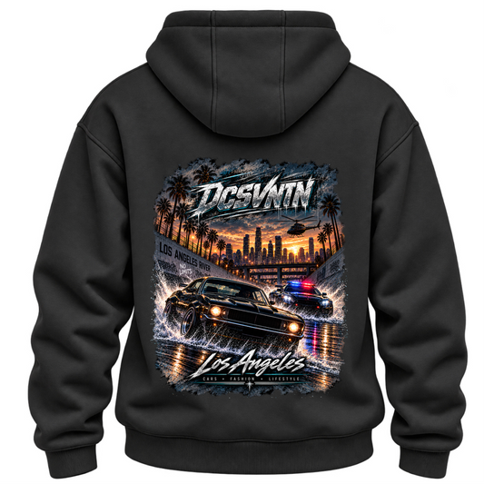 L.A. River Chase Oversize Hoodie – Rückenansicht